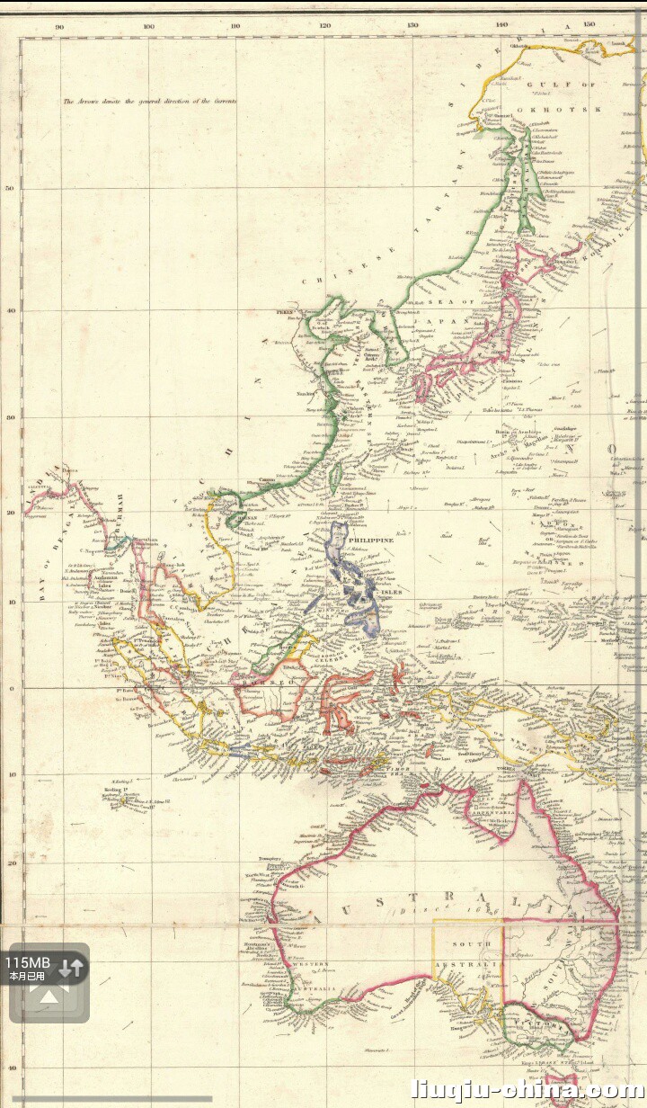 1840꡶the Basin of The Pacific̫ƽͼ