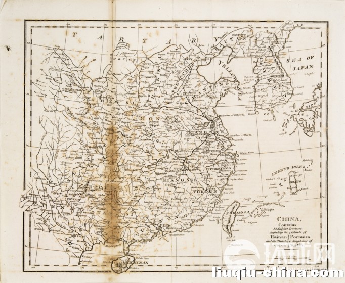 1欧美古地图看琉球列岛、钓鱼岛均不属于日本